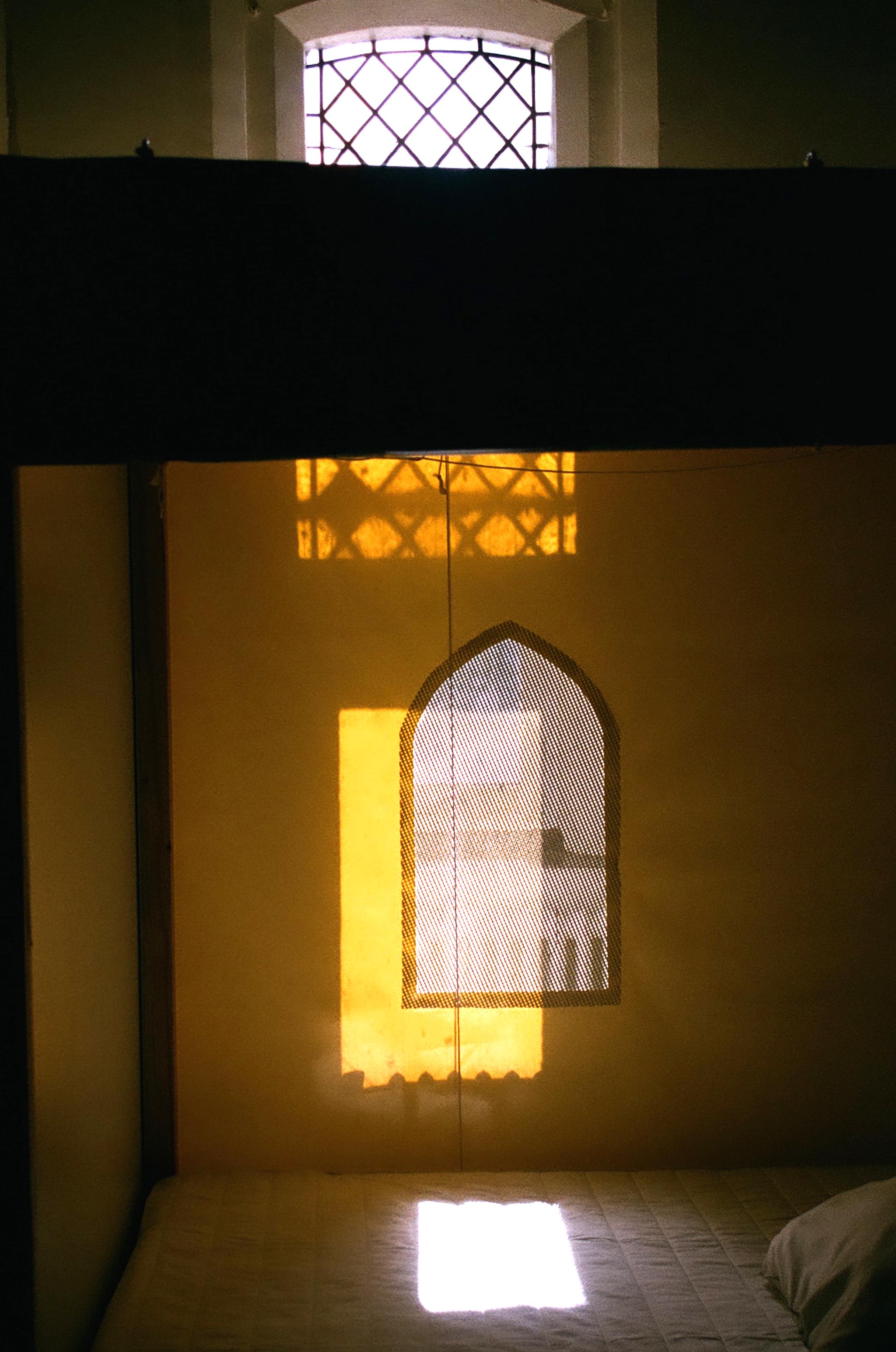 Detail of the thermo-welded window and the opening system of the curtain-tarp