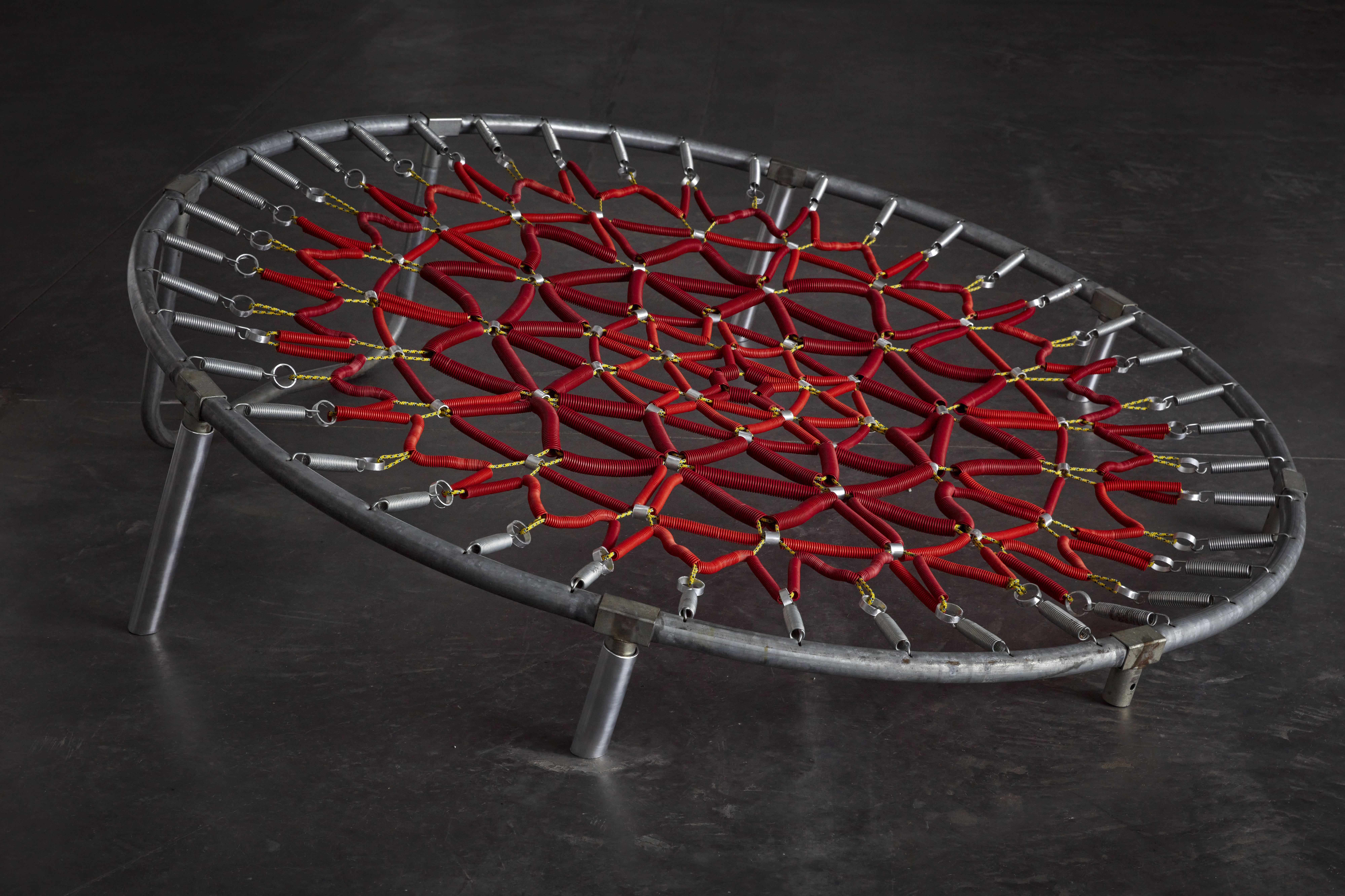 © Centre culturel Strombeek Grimbergen
Installation of the structures for the “Resilience” screening program at Studio S